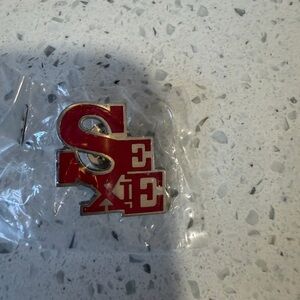 Red and Gold SEXIE Pin